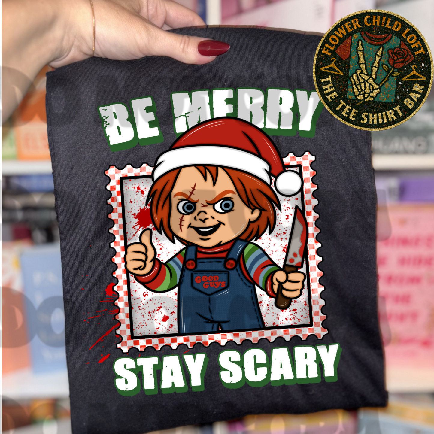 Chucky Christmas Stamp