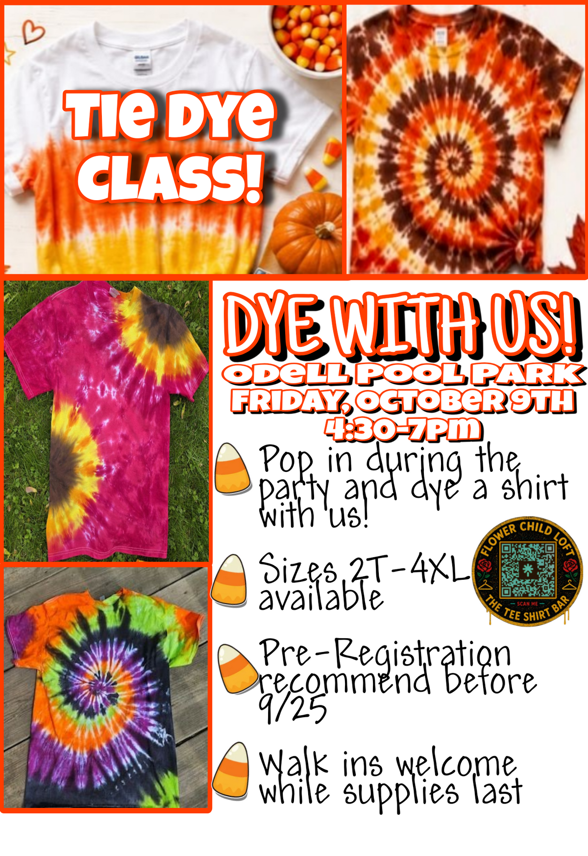 Tie Dye Class!