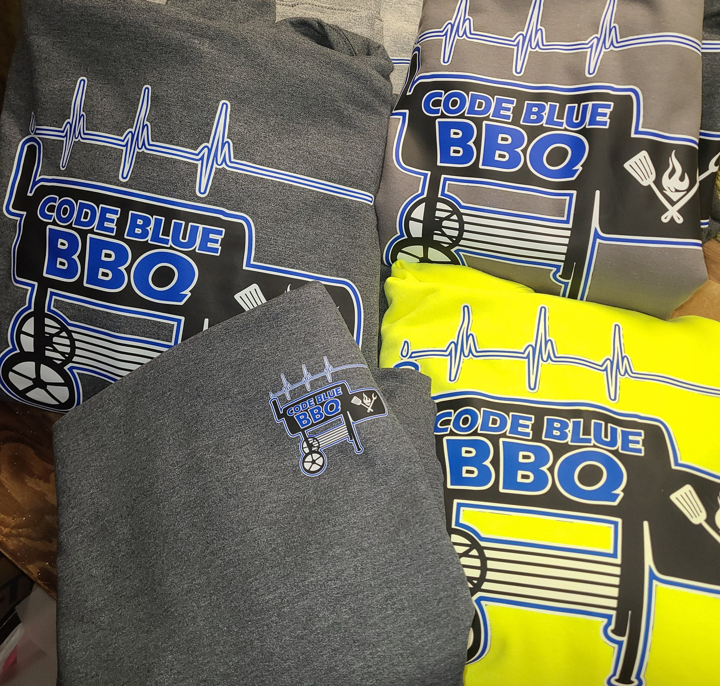 Code Blue BBQ Apperal