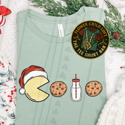Pac Man Milk & Cookies