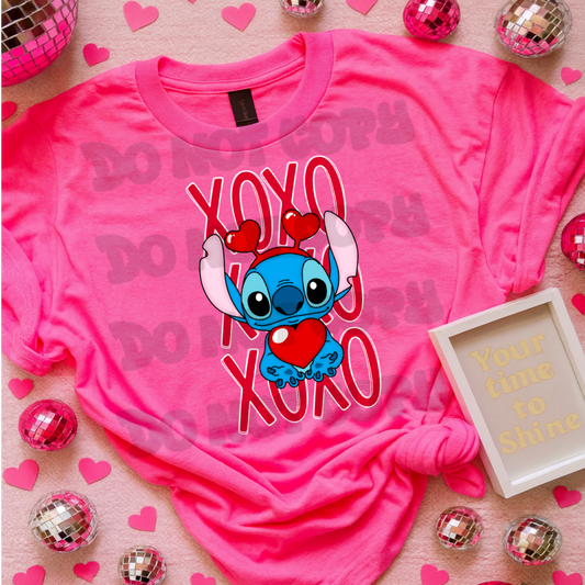 XOXO Blue Alien
