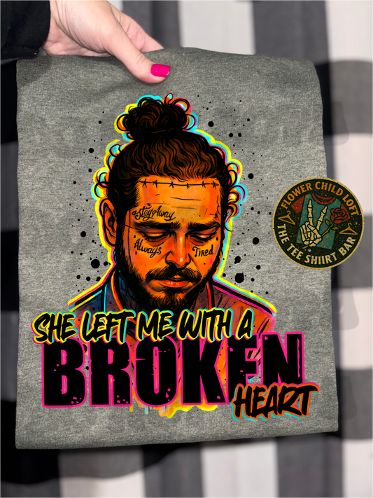 She Left Me With Broken Heart