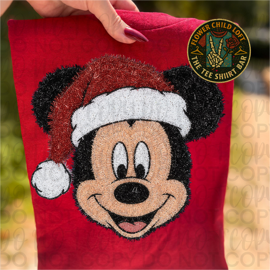 Faux Tinsel Mouse