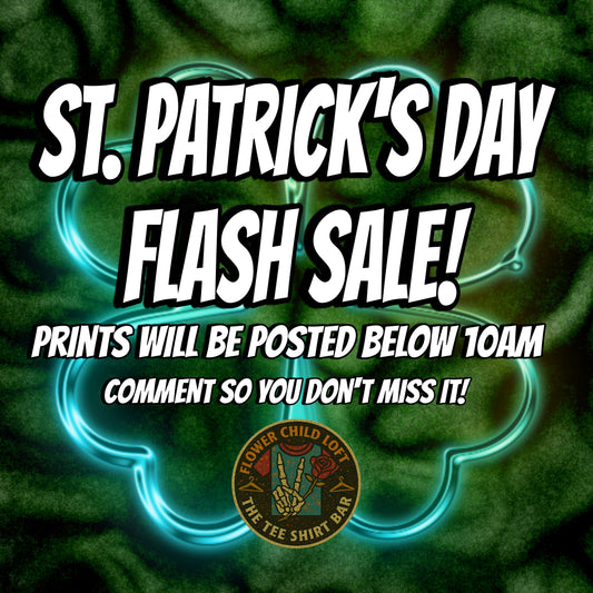 St. Patrick's Day Flash Sale!