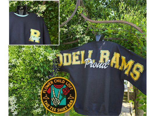 Odell Rams Lettermen Crew (Adult)