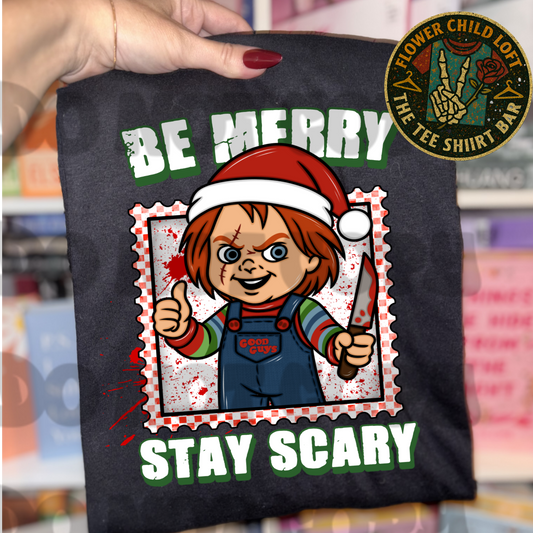 Chucky Christmas Stamp