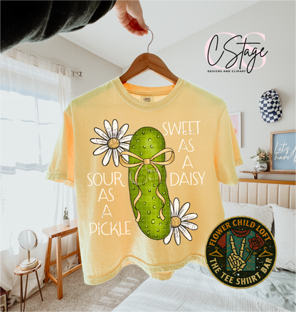 Sweet As A Daisy, Sour As A Pickle