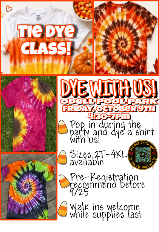 Tie Dye Class!