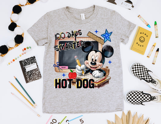 100 Days Smarter Hot Dog!