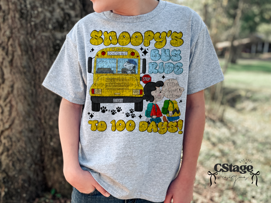 Snoops Bus Ride to 100 Days