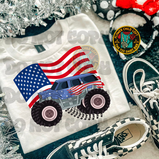 Flag Monster Truck