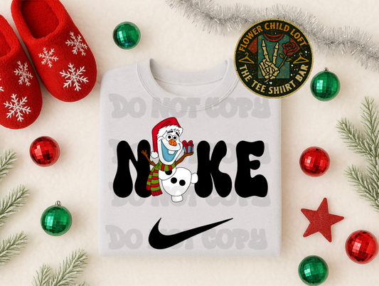 Happy Snowman Check