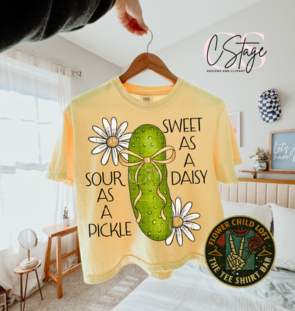 Sweet As A Daisy, Sour As A Pickle