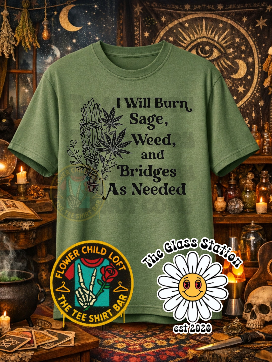 I Burn Sage, Weed, And Bridges